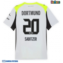 Camisa de Futebol Borussia Dortmund Marcel Sabitzer #20 Equipamento Secundário 2025-26 Manga Curta